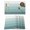 Turquoise, variant on Black Grey Ombre Placemats Set of 2, Cotton Linen Fabric Place Mats, Modern Abstract Art Farmhouse Striped Washable Decorative Table Mats Protector for Home Kitchen Dining Wedding Party Coffee Tables