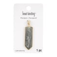 thumbnail image 2 of Labradorite Arrow Pendant by Bead Landing 44mm, 2 of 2