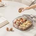 thumbnail image 4 of Dry Fruit Tray, Sturdy Plastic 2 Layer Snack Tray  for Gathering, 4 of 7