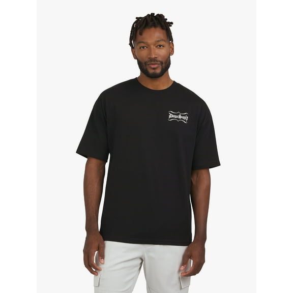 Dogg Supply by Snoop Dogg All Gender Bandana Print Graphic Tee Shirt, Men's Sizes XS-5XL