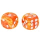 thumbnail image 3 of Dados de 6 Caras -dix Colores - Dados Acrílicos de 16 Mm , Naranja + amarillo CUTICAT Juego de dados de 6 caras, 3 of 8