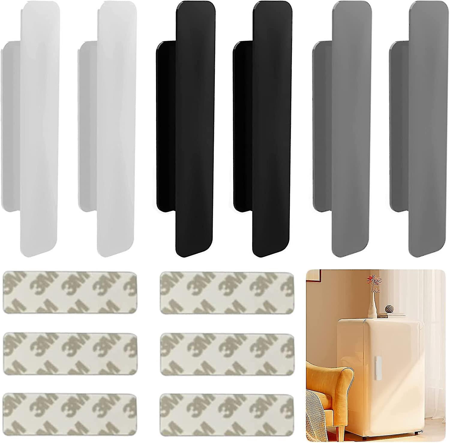 Manija Puerta Upvc Blanco Manija De Puerta Blanca Aluminio Upvc 48mm - Par Completo Con Tornillos, Eje Y Cassettes De Resorte Manijas Puerta Con Tornillos