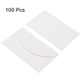 thumbnail image 3 of Unique Bargains Porte-Cartes de Rangement pour Petits Objets Vierges Mini Enveloppe, Blanc Lot de 100, 3 of 5