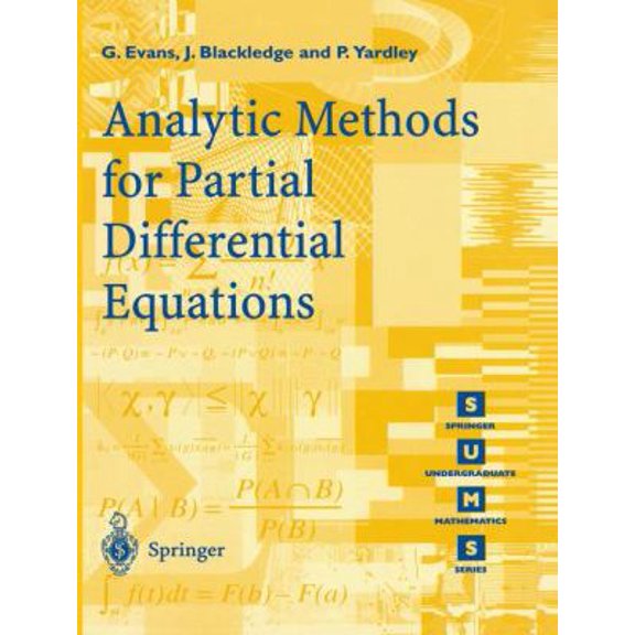 Pre-Owned Analytic Methods for Partial Differential Equations (Paperback) 3540761241 9783540761242