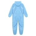 thumbnail image 6 of Zaldita Men's One Piece Work Coveralls Jumpsuits Long Sleeves Front Zipper Mechanics Body Suits Light Blue 3XL, 6 of 7