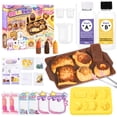 thumbnail image 1 of Kit para hacer squishies Crelloci Pan Taba con moldes y decoraciones, 1 of 7
