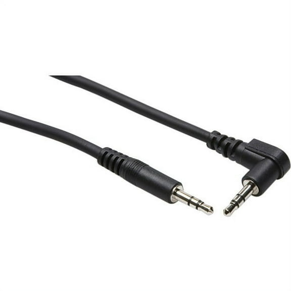 Hosa Technology 5' Stereo Mini Male to Stereo Angled Mini Male 3.5mm TRS RA Cable