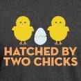 thumbnail image 3 of CafePress - Hatched By Two Chicks Dark T Shirt - Men's Classic Graphic Cotton T-Shirt, 3 of 4