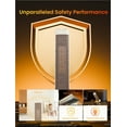 thumbnail image 4 of 25" Space Heater For Indoor Use Large Room, Ceramic Tower Electric Heater With Thermostat, Oscillating Room Heater With Timer ,Ultimate Temperature Control, 4 of 6