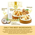 thumbnail image 6 of No Sugar Aloud - Low Carb Walnut Cake Baking Mix (Keto, Vegan, Gluten Free, No Added Sugar, High Protein, High Fiber, Diabetic Friendly), 6 of 10