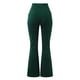high waisted bootcut yoga pants with pockets