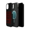 thumbnail image 2 of DistinctInk MagSafe Tough Case for Apple iPhone 14 (6.1" Screen) - People Change Memories Don't - Wireless Charging Compatible, 2 of 6