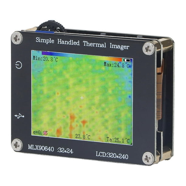 Cámara termográfica infrarroja con pantalla de 2 pulgadas, de 40 ℃ a 300 ℃, cámara termográfica multifuncional portátil
