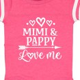 thumbnail image 4 of Inktastic Mimi and Pappy Love Me Boys or Girls Baby Bodysuit, 4 of 5