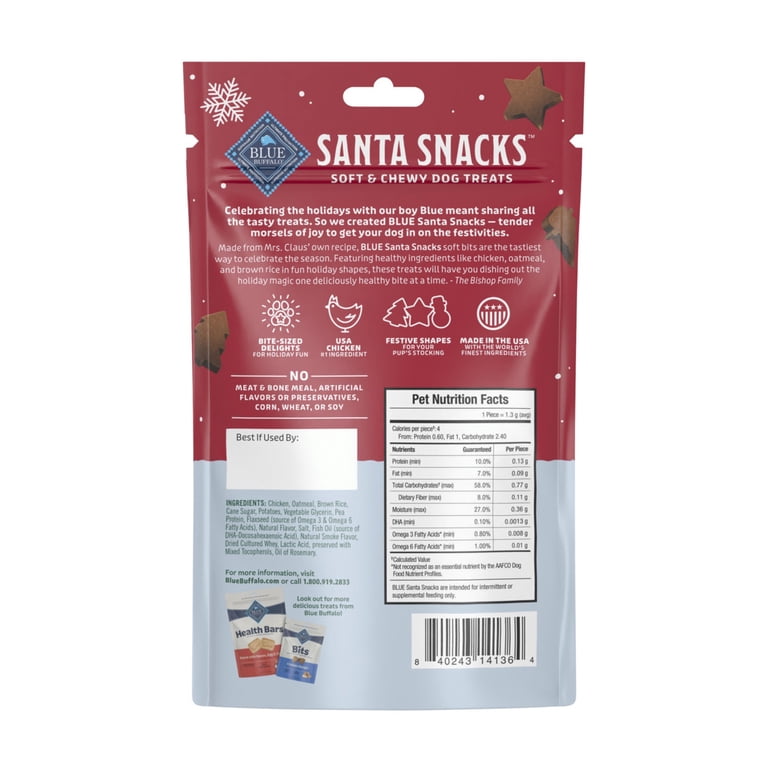 Blue Buffalo Dog Treats, Chicken, Soft, Chewy, Training Snacks