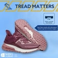 thumbnail image 3 of Shoes For Crews Gia, Women's Slip Resistant Work Shoes, Water Resistant, Burgundy, 3 of 5