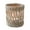 Quantity 1, variant on QIAOIDEA Rustic Vintage Seagrass Glass Tea Light Candle Holder, Pack of 2