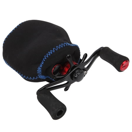 Suodoka F42 Small Fishing Reel Protective Bag Water-Resistant Gear Organizer Portable Storage Case Cover (4.33 inches / 11 cm)