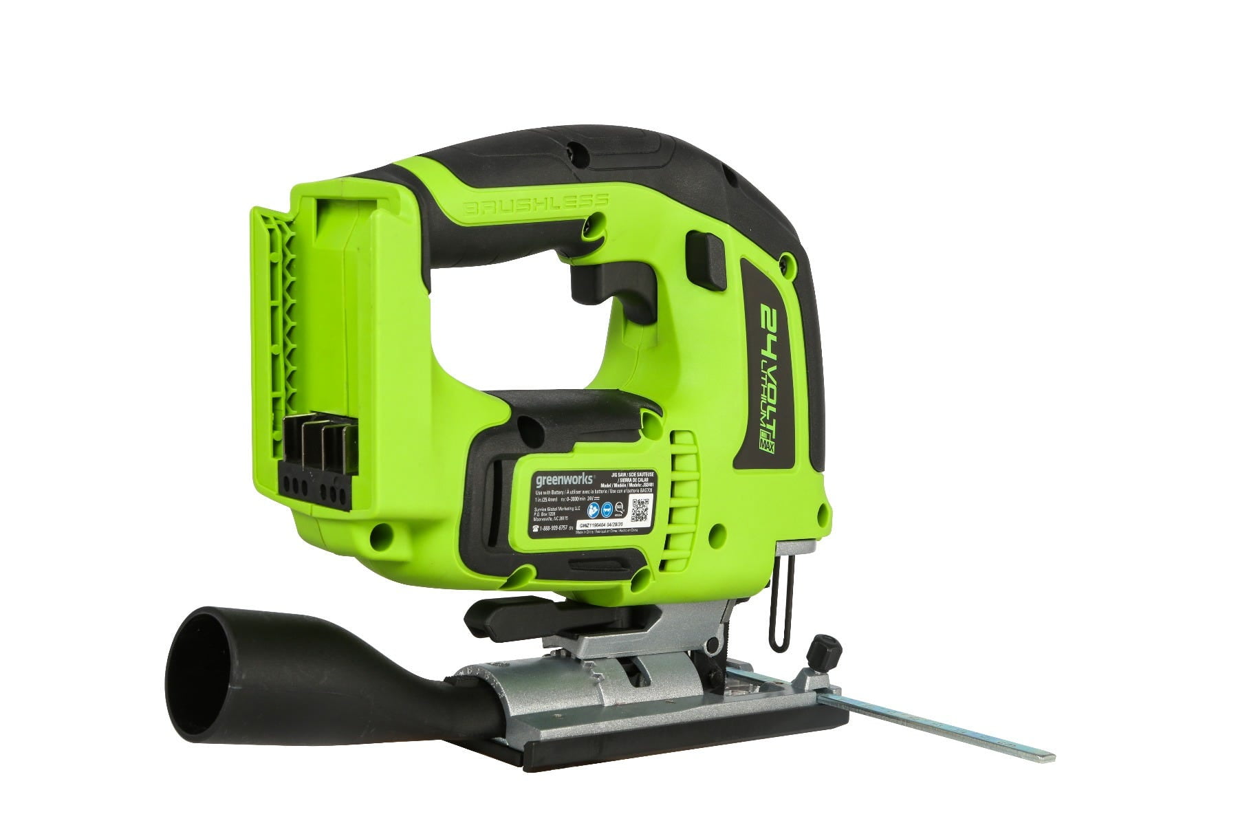 Greenworks 24V Brushless Jig Saw, Battery Not Included 3601202
