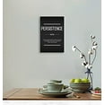 thumbnail image 3 of Motivational Poster Canvas Wall Art Inspirational Entrepreneur Famous Quotes Success Persistence Noun Modern Living Room Office Decoration Stretch Frame Ready to Hang12x18, 3 of 6