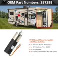 thumbnail image 4 of 287298 12VDC RV Wall Slideout Motor 500:1 for Lippert Components LCI-, 4 of 4
