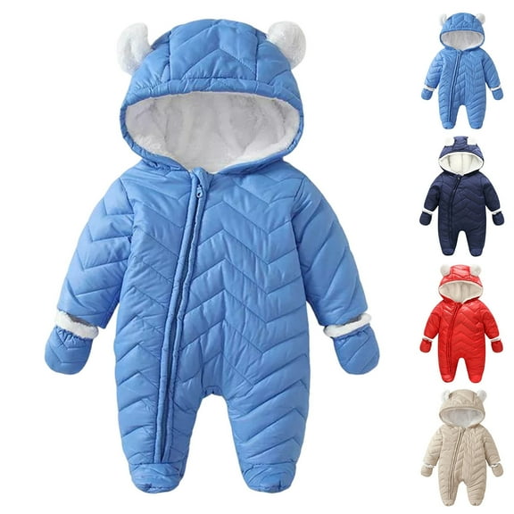 shoper Snow Suit for Kids 6-7 Winter Coat and Snow Pants Set Overall Windproof Ski Suit Toddler Boys Winter Outfits Red 59