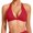 Red, variant on ManxiVoo Wireless Sports Bra Backless Deep V Neck Halter Design with Removable Padded Cups for Yoga Running Fitness Gym Workout