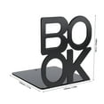 thumbnail image 1 of 1Pair Book Characters Shape Book Stand Metal Bookends For School Home Table Decor208mmoffice Supplies,Bookends For, 1 of 8