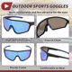 thumbnail image 5 of 1 Set Gafas de Motocicleta Tri-Acetato de Celulosa PC UV400 Gafas de Sol para Deportes al Aire Libre para Motocross, Moto de Tierra, ATV Lente Azul Marco Negro y Azul, 5 of 6