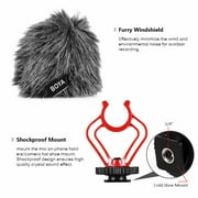 BOYA BY-MM1 Mini Cardioid Microphone Metal Electret Condensor Video Mic 3.5mm Plug for Smartphone Tablet PC DSLR Camera
