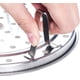 thumbnail image 2 of Rejilla para vaporera de acero inoxidable de primera calidad, bandeja para vapor con patas extraíbles para utensilios de cocina a vapor, presión instantánea, 2 of 5