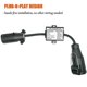 thumbnail image 3 of USA to European Trailer Light Converter 7 Way Flat Socket (US Vehicle) to 13-Pin Round Plug (EU Tra, 3 of 5