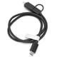 thumbnail image 2 of Cable de datos USB 3.0 A-macho a puerto dual tipo C de alta velocidad para carga y transferencia de datos, 2 of 8