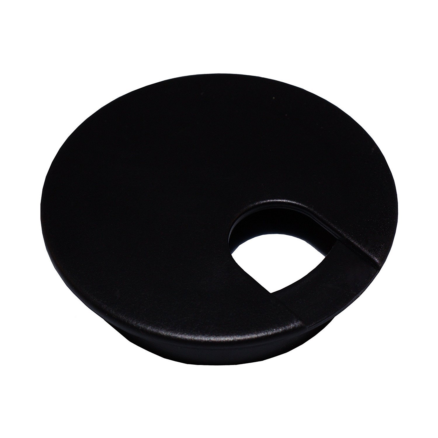 Desk Cord Cable Wire Grommet Black 21/2" 1031 (5 Desk Grommets), Fits 21/2 hole By Bmi