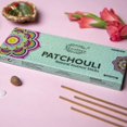 thumbnail image 2 of Varillas de incienso Raajsee Patchouli, 100 g, hechas a mano, naturales, 2 of 9