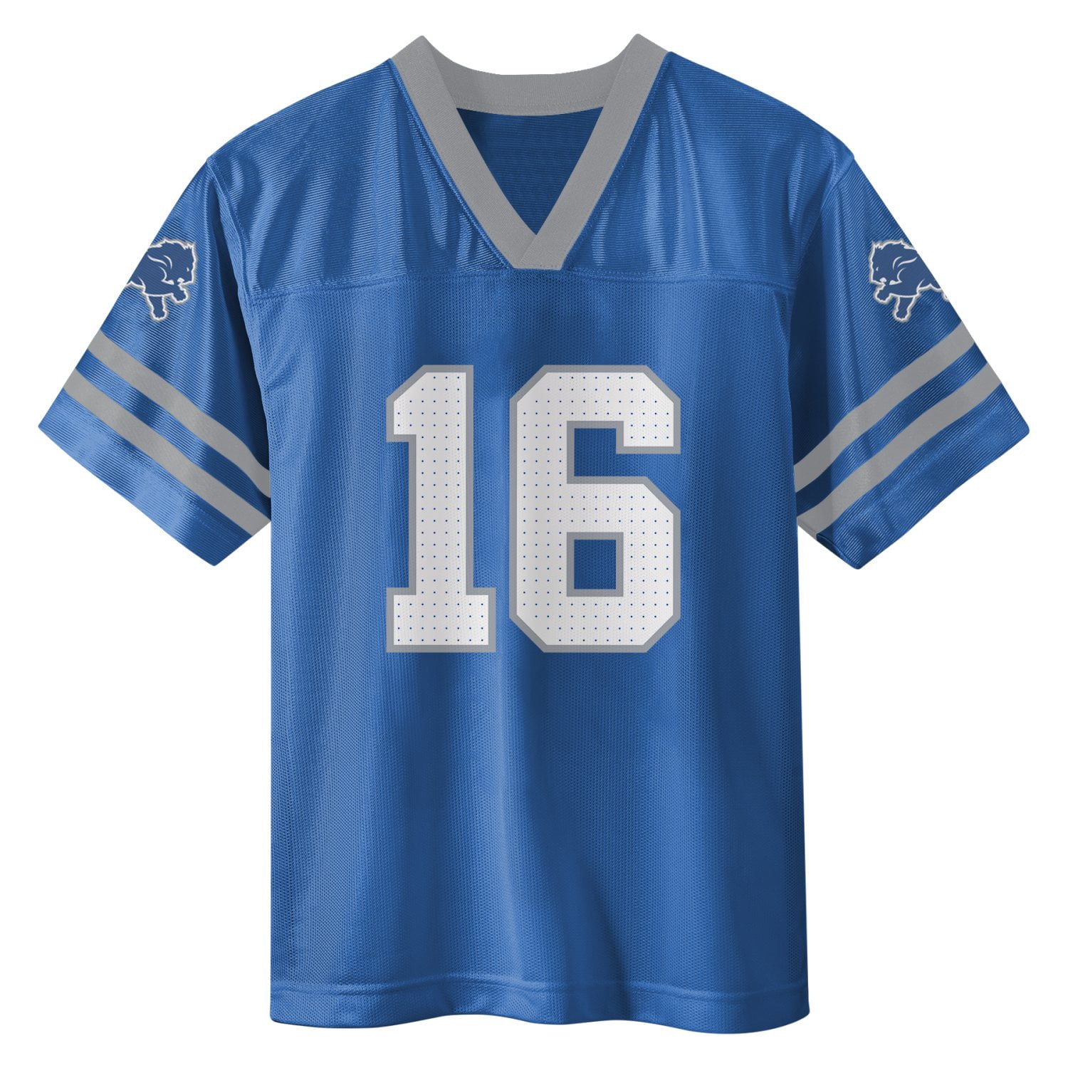 NFL DETROIT LIONS Boys Jersey Game Day Fan Apparel - Goff