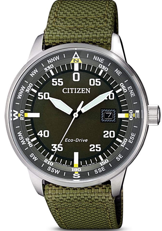 Buy Mens Citizen Eco-Drive Solar Powered Military Style Watch BM7390-22X  Online at Lowest Price in Ubuy Vietnam. 217770367