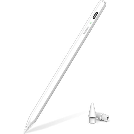 Pencil Air8 for Apple iPad 2018-2025, 10 Min Faster Charge, Palm Rejection Stylus Pen for iPad a16/11/10/9/8/7/6th Gen, Pro 12.9/11/13-inch M4, Air 3/4/5/M2/M3, Mini 5/6th