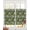 Green Gold Black, variant on St. Patrick's Day Sheer Curtains 84 Inch Length 2 Panels Set for Living Room/Bedroom, Lucky Shamrocks Harp Beer Horseshoes Envelope Kitchen Curtains Grommet Curtains Window Treatments 52"x84"x2
