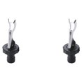 thumbnail image 3 of Toystoory Vierta y beba vino con confianza - Copas de vino de plástico Copas de vino livianas Tapón de botella Vertedor sellado Negro y negro 1 negro y negro 1 2Conjunto, 3 of 6