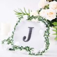 thumbnail image 2 of Efavormart 4" Letter J Black Self-Adhesive Rhinestone Number Stickers for DIY Crafts, Handicraft Art, Graduation Cap Decorations Birthday Party, Wedding Alpha-Numeric stickers, 2 of 9
