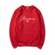 thumbnail image 3 of Sudadera con capucha para mamá, sudadera con mensaje de revelación de embarazo, sudadera con texto en inglés "Mama To Be", regalo para mamá, suéteres de manga larga para mujer, sudaderas con capucha g, 3 of 5