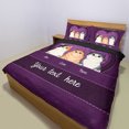 thumbnail image 3 of Cats In My Heart - Personalized Cat Bedding Set, 3 of 5