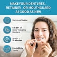 thumbnail image 3 of Denture Cleaner Oral Cleaning Care Fresh Breath Tartar Stains Wh, 3 of 4