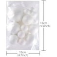 thumbnail image 6 of Pllieay 20 Pieces 5 Sizes White Foam Balls Polystyrene Craft Balls Art Decoration Foam Balls for Art, Craft, Household, School Projects and Party Decoration, 6 of 10