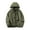 Army Green, variant on Men's Lightweight Windbreaker Hardshell Jacket for Fall Winter Outdoor Activities with Detachable Hood