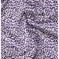 thumbnail image 1 of Soimoi Poly Georgette Fabric Leopard Animal Skin Printed Fabric 1 Yard 42 Inch Wide, 1 of 1