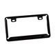 thumbnail image 3 of Marco inoxidable premium con soporte para 2 orificios para placas de matrícula, ideal para la decoración de vehículos. Negro, 3 of 8