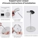 thumbnail image 5 of Soporte para auriculares, soporte para auriculares de metal para ahorrar espacio y exhibir Sincero Electrónica, 5 of 5