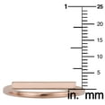 thumbnail image 2 of KoolJewelry 14k Rose Gold Horizontal Bar Ring (size 8), 2 of 4